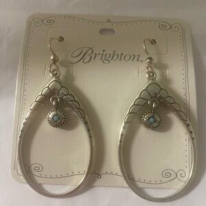 Brighton Marrakesh earrings with turquoise inset